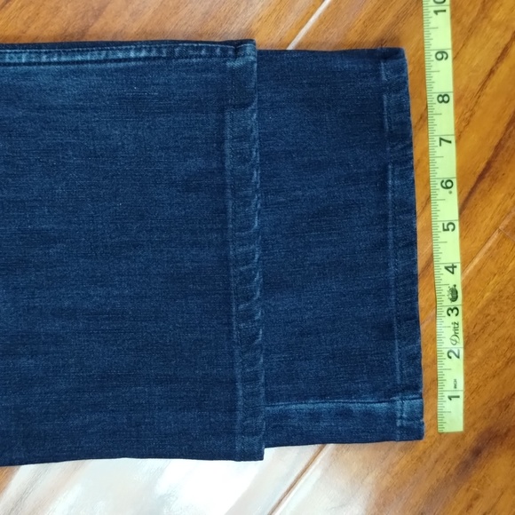 Soft Surroundings Cotton High Waisted Pull On Denim Jeans Inseam 27" - Picture 9 of 9